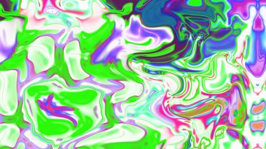 Organik Akış ile Akışkan Mermer Doku, Dalgalı Yapısı ile Soyut Sıvı Desen, Yumuşak Dönüşümlü Erimiş Yüzey Tasarımı, Mermer Efektli Psikedelik Girdap Dokuları