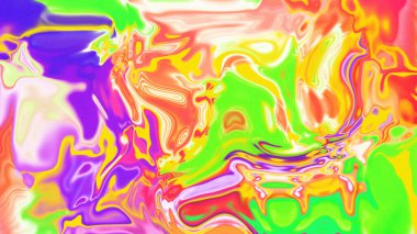 Organik Akış ile Akışkan Mermer Doku, Dalgalı Yapısı ile Soyut Sıvı Desen, Yumuşak Dönüşümlü Erimiş Yüzey Tasarımı, Mermer Efektli Psikedelik Girdap Dokuları