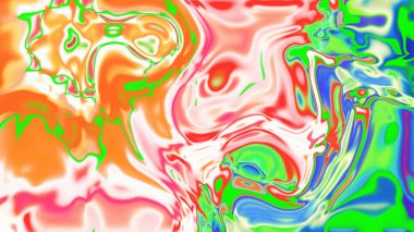 Organik Akış ile Akışkan Mermer Doku, Dalgalı Yapısı ile Soyut Sıvı Desen, Yumuşak Dönüşümlü Erimiş Yüzey Tasarımı, Mermer Efektli Psikedelik Girdap Dokuları