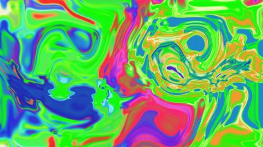 Organik Akış ile Akışkan Mermer Doku, Dalgalı Yapısı ile Soyut Sıvı Desen, Yumuşak Dönüşümlü Erimiş Yüzey Tasarımı, Mermer Efektli Psikedelik Girdap Dokuları