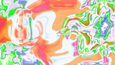 Organik Akış ile Akışkan Mermer Doku, Dalgalı Yapısı ile Soyut Sıvı Desen, Yumuşak Dönüşümlü Erimiş Yüzey Tasarımı, Mermer Efektli Psikedelik Girdap Dokuları