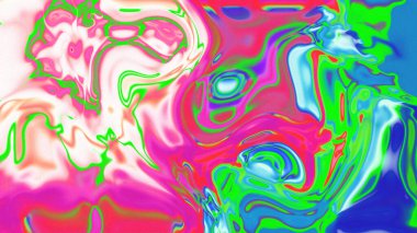 Organik Akış ile Akışkan Mermer Doku, Dalgalı Yapısı ile Soyut Sıvı Desen, Yumuşak Dönüşümlü Erimiş Yüzey Tasarımı, Mermer Efektli Psikedelik Girdap Dokuları