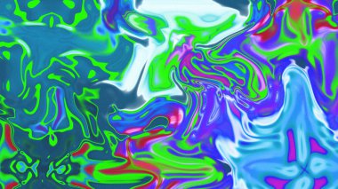 Organik Akış ile Akışkan Mermer Doku, Dalgalı Yapısı ile Soyut Sıvı Desen, Yumuşak Dönüşümlü Erimiş Yüzey Tasarımı, Mermer Efektli Psikedelik Girdap Dokuları