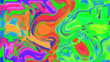 Organik Akış ile Akışkan Mermer Doku, Dalgalı Yapısı ile Soyut Sıvı Desen, Yumuşak Dönüşümlü Erimiş Yüzey Tasarımı, Mermer Efektli Psikedelik Girdap Dokuları