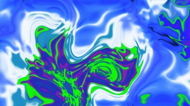 Organik Akış ile Akışkan Mermer Doku, Dalgalı Yapısı ile Soyut Sıvı Desen, Yumuşak Dönüşümlü Erimiş Yüzey Tasarımı, Mermer Efektli Psikedelik Girdap Dokuları