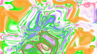 Organik Akış ile Akışkan Mermer Doku, Dalgalı Yapısı ile Soyut Sıvı Desen, Yumuşak Dönüşümlü Erimiş Yüzey Tasarımı, Mermer Efektli Psikedelik Girdap Dokuları