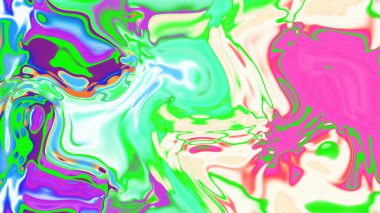 Organik Akış ile Akışkan Mermer Doku, Dalgalı Yapısı ile Soyut Sıvı Desen, Yumuşak Dönüşümlü Erimiş Yüzey Tasarımı, Mermer Efektli Psikedelik Girdap Dokuları