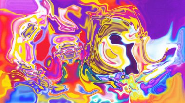 Organik Akış ile Akışkan Mermer Doku, Dalgalı Yapısı ile Soyut Sıvı Desen, Yumuşak Dönüşümlü Erimiş Yüzey Tasarımı, Mermer Efektli Psikedelik Girdap Dokuları