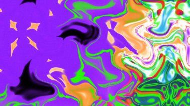 Organik Akış ile Akışkan Mermer Doku, Dalgalı Yapısı ile Soyut Sıvı Desen, Yumuşak Dönüşümlü Erimiş Yüzey Tasarımı, Mermer Efektli Psikedelik Girdap Dokuları