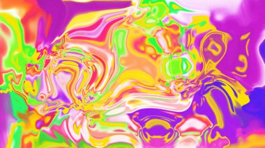 Organik Akış ile Akışkan Mermer Doku, Dalgalı Yapısı ile Soyut Sıvı Desen, Yumuşak Dönüşümlü Erimiş Yüzey Tasarımı, Mermer Efektli Psikedelik Girdap Dokuları