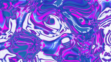 Organik Akış ile Akışkan Mermer Doku, Dalgalı Yapısı ile Soyut Sıvı Desen, Yumuşak Dönüşümlü Erimiş Yüzey Tasarımı, Mermer Efektli Psikedelik Girdap Dokuları