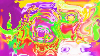 Organik Akış ile Akışkan Mermer Doku, Dalgalı Yapısı ile Soyut Sıvı Desen, Yumuşak Dönüşümlü Erimiş Yüzey Tasarımı, Mermer Efektli Psikedelik Girdap Dokuları