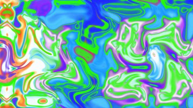 Organik Akış ile Akışkan Mermer Doku, Dalgalı Yapısı ile Soyut Sıvı Desen, Yumuşak Dönüşümlü Erimiş Yüzey Tasarımı, Mermer Efektli Psikedelik Girdap Dokuları