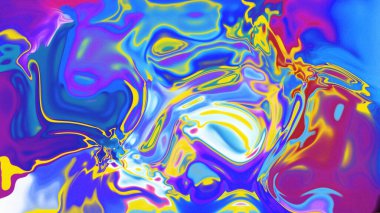 Organik Akış ile Akışkan Mermer Doku, Dalgalı Yapısı ile Soyut Sıvı Desen, Yumuşak Dönüşümlü Erimiş Yüzey Tasarımı, Mermer Efektli Psikedelik Girdap Dokuları