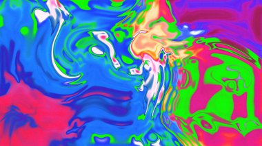 Organik Akış ile Akışkan Mermer Doku, Dalgalı Yapısı ile Soyut Sıvı Desen, Yumuşak Dönüşümlü Erimiş Yüzey Tasarımı, Mermer Efektli Psikedelik Girdap Dokuları