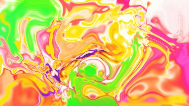 Organik Akış ile Akışkan Mermer Doku, Dalgalı Yapısı ile Soyut Sıvı Desen, Yumuşak Dönüşümlü Erimiş Yüzey Tasarımı, Mermer Efektli Psikedelik Girdap Dokuları