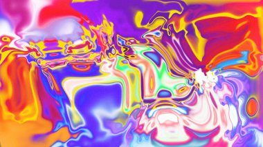 Organik Akış ile Akışkan Mermer Doku, Dalgalı Yapısı ile Soyut Sıvı Desen, Yumuşak Dönüşümlü Erimiş Yüzey Tasarımı, Mermer Efektli Psikedelik Girdap Dokuları