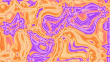 Organik Akış ile Akışkan Mermer Doku, Dalgalı Yapısı ile Soyut Sıvı Desen, Yumuşak Dönüşümlü Erimiş Yüzey Tasarımı, Mermer Efektli Psikedelik Girdap Dokuları