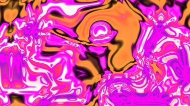 Organik Akış ile Akışkan Mermer Doku, Dalgalı Yapısı ile Soyut Sıvı Desen, Yumuşak Dönüşümlü Erimiş Yüzey Tasarımı, Mermer Efektli Psikedelik Girdap Dokuları