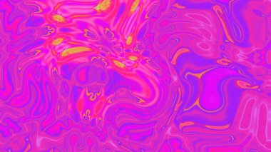 Organik Akış ile Akışkan Mermer Doku, Dalgalı Yapısı ile Soyut Sıvı Desen, Yumuşak Dönüşümlü Erimiş Yüzey Tasarımı, Mermer Efektli Psikedelik Girdap Dokuları