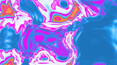 Organik Akış ile Akışkan Mermer Doku, Dalgalı Yapısı ile Soyut Sıvı Desen, Yumuşak Dönüşümlü Erimiş Yüzey Tasarımı, Mermer Efektli Psikedelik Girdap Dokuları