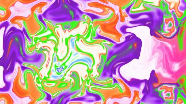 Organik Akış ile Akışkan Mermer Doku, Dalgalı Yapısı ile Soyut Sıvı Desen, Yumuşak Dönüşümlü Erimiş Yüzey Tasarımı, Mermer Efektli Psikedelik Girdap Dokuları