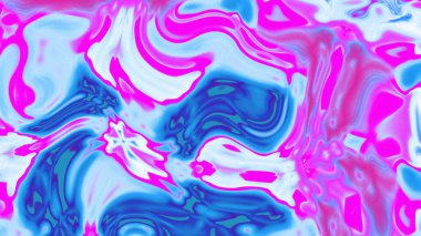 Organik Akış ile Akışkan Mermer Doku, Dalgalı Yapısı ile Soyut Sıvı Desen, Yumuşak Dönüşümlü Erimiş Yüzey Tasarımı, Mermer Efektli Psikedelik Girdap Dokuları