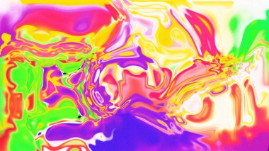 Organik Akış ile Akışkan Mermer Doku, Dalgalı Yapısı ile Soyut Sıvı Desen, Yumuşak Dönüşümlü Erimiş Yüzey Tasarımı, Mermer Efektli Psikedelik Girdap Dokuları