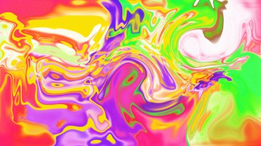 Organik Akış ile Akışkan Mermer Doku, Dalgalı Yapısı ile Soyut Sıvı Desen, Yumuşak Dönüşümlü Erimiş Yüzey Tasarımı, Mermer Efektli Psikedelik Girdap Dokuları