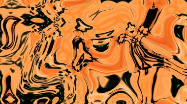 Organik Akış ile Akışkan Mermer Doku, Dalgalı Yapısı ile Soyut Sıvı Desen, Yumuşak Dönüşümlü Erimiş Yüzey Tasarımı, Mermer Efektli Psikedelik Girdap Dokuları
