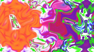 Organik Akış ile Akışkan Mermer Doku, Dalgalı Yapısı ile Soyut Sıvı Desen, Yumuşak Dönüşümlü Erimiş Yüzey Tasarımı, Mermer Efektli Psikedelik Girdap Dokuları