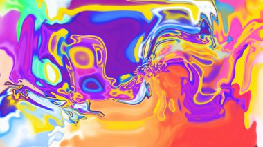 Organik Akış ile Akışkan Mermer Doku, Dalgalı Yapısı ile Soyut Sıvı Desen, Yumuşak Dönüşümlü Erimiş Yüzey Tasarımı, Mermer Efektli Psikedelik Girdap Dokuları