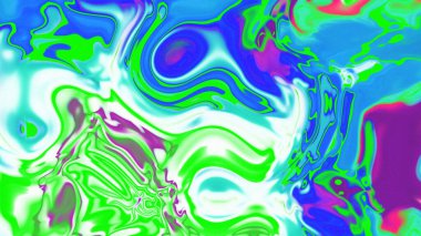 Organik Akış ile Akışkan Mermer Doku, Dalgalı Yapısı ile Soyut Sıvı Desen, Yumuşak Dönüşümlü Erimiş Yüzey Tasarımı, Mermer Efektli Psikedelik Girdap Dokuları