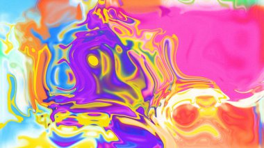 Organik Akış ile Akışkan Mermer Doku, Dalgalı Yapısı ile Soyut Sıvı Desen, Yumuşak Dönüşümlü Erimiş Yüzey Tasarımı, Mermer Efektli Psikedelik Girdap Dokuları