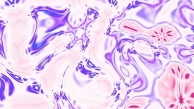 Organik Akış ile Akışkan Mermer Doku, Dalgalı Yapısı ile Soyut Sıvı Desen, Yumuşak Dönüşümlü Erimiş Yüzey Tasarımı, Mermer Efektli Psikedelik Girdap Dokuları
