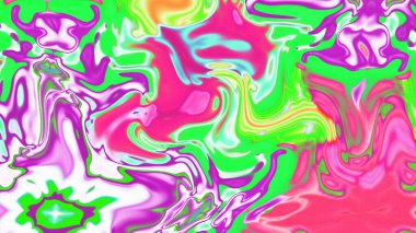 Organik Akış ile Akışkan Mermer Doku, Dalgalı Yapısı ile Soyut Sıvı Desen, Yumuşak Dönüşümlü Erimiş Yüzey Tasarımı, Mermer Efektli Psikedelik Girdap Dokuları