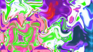 Organik Akış ile Akışkan Mermer Doku, Dalgalı Yapısı ile Soyut Sıvı Desen, Yumuşak Dönüşümlü Erimiş Yüzey Tasarımı, Mermer Efektli Psikedelik Girdap Dokuları