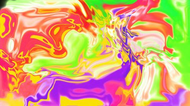 Organik Akış ile Akışkan Mermer Doku, Dalgalı Yapısı ile Soyut Sıvı Desen, Yumuşak Dönüşümlü Erimiş Yüzey Tasarımı, Mermer Efektli Psikedelik Girdap Dokuları