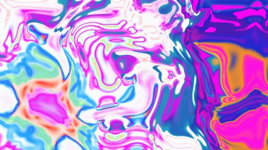 Organik Akış ile Akışkan Mermer Doku, Dalgalı Yapısı ile Soyut Sıvı Desen, Yumuşak Dönüşümlü Erimiş Yüzey Tasarımı, Mermer Efektli Psikedelik Girdap Dokuları