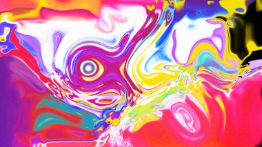 Organik Akış ile Akışkan Mermer Doku, Dalgalı Yapısı ile Soyut Sıvı Desen, Yumuşak Dönüşümlü Erimiş Yüzey Tasarımı, Mermer Efektli Psikedelik Girdap Dokuları