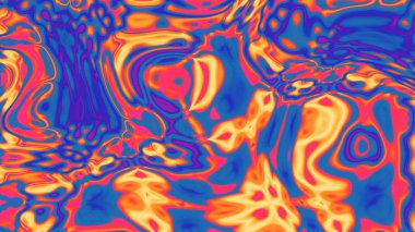 Organik Akış ile Akışkan Mermer Doku, Dalgalı Yapısı ile Soyut Sıvı Desen, Yumuşak Dönüşümlü Erimiş Yüzey Tasarımı, Mermer Efektli Psikedelik Girdap Dokuları