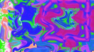 Organik Akış ile Akışkan Mermer Doku, Dalgalı Yapısı ile Soyut Sıvı Desen, Yumuşak Dönüşümlü Erimiş Yüzey Tasarımı, Mermer Efektli Psikedelik Girdap Dokuları