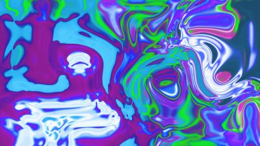 Organik Akış ile Akışkan Mermer Doku, Dalgalı Yapısı ile Soyut Sıvı Desen, Yumuşak Dönüşümlü Erimiş Yüzey Tasarımı, Mermer Efektli Psikedelik Girdap Dokuları