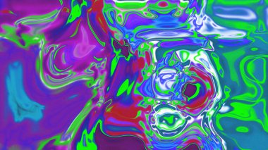 Organik Akış ile Akışkan Mermer Doku, Dalgalı Yapısı ile Soyut Sıvı Desen, Yumuşak Dönüşümlü Erimiş Yüzey Tasarımı, Mermer Efektli Psikedelik Girdap Dokuları