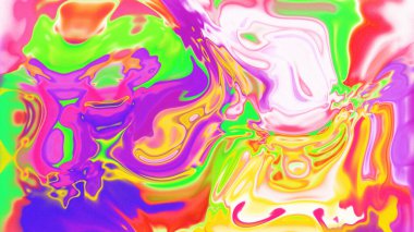 Organik Akış ile Akışkan Mermer Doku, Dalgalı Yapısı ile Soyut Sıvı Desen, Yumuşak Dönüşümlü Erimiş Yüzey Tasarımı, Mermer Efektli Psikedelik Girdap Dokuları