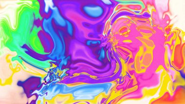 Organik Akış ile Akışkan Mermer Doku, Dalgalı Yapısı ile Soyut Sıvı Desen, Yumuşak Dönüşümlü Erimiş Yüzey Tasarımı, Mermer Efektli Psikedelik Girdap Dokuları