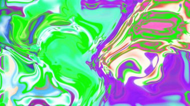 Organik Akış ile Akışkan Mermer Doku, Dalgalı Yapısı ile Soyut Sıvı Desen, Yumuşak Dönüşümlü Erimiş Yüzey Tasarımı, Mermer Efektli Psikedelik Girdap Dokuları