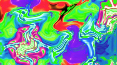 Organik Akış ile Akışkan Mermer Doku, Dalgalı Yapısı ile Soyut Sıvı Desen, Yumuşak Dönüşümlü Erimiş Yüzey Tasarımı, Mermer Efektli Psikedelik Girdap Dokuları