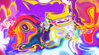 Organik Akış ile Akışkan Mermer Doku, Dalgalı Yapısı ile Soyut Sıvı Desen, Yumuşak Dönüşümlü Erimiş Yüzey Tasarımı, Mermer Efektli Psikedelik Girdap Dokuları