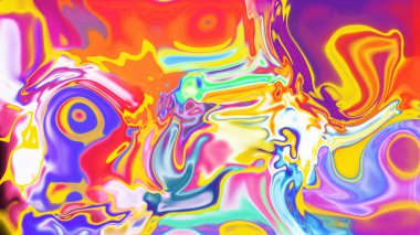 Organik Akış ile Akışkan Mermer Doku, Dalgalı Yapısı ile Soyut Sıvı Desen, Yumuşak Dönüşümlü Erimiş Yüzey Tasarımı, Mermer Efektli Psikedelik Girdap Dokuları